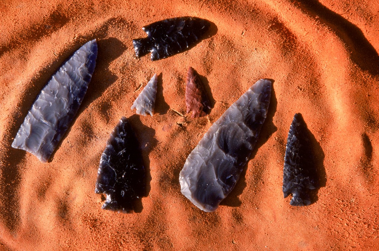 Anasazi Arrowheads, NM od Ira Block