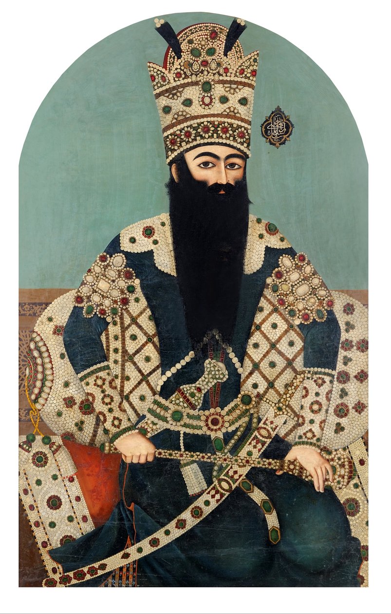 Portrét af Fateha Shahovi od Iran Mihr Ali