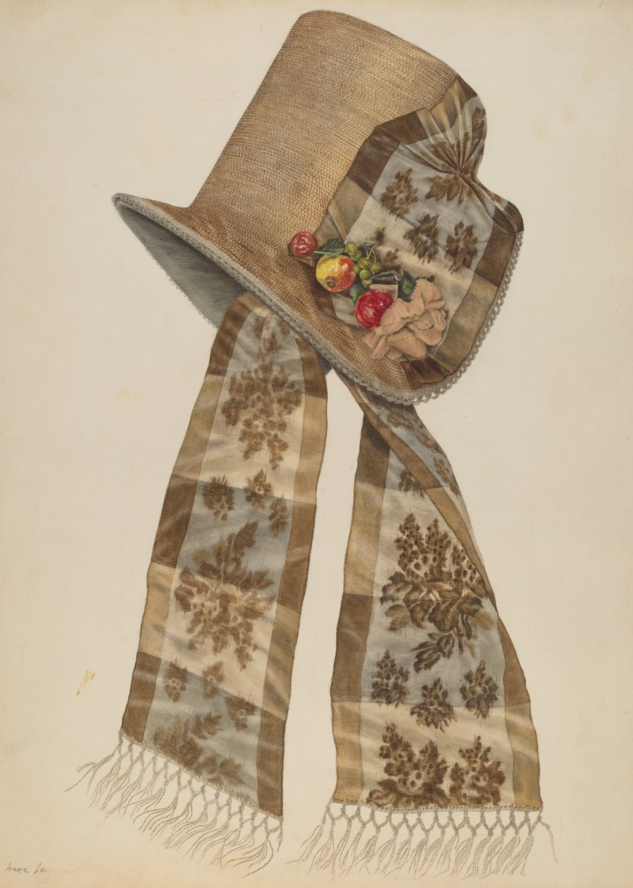 "Poke" Bonnet od Irene Lawson