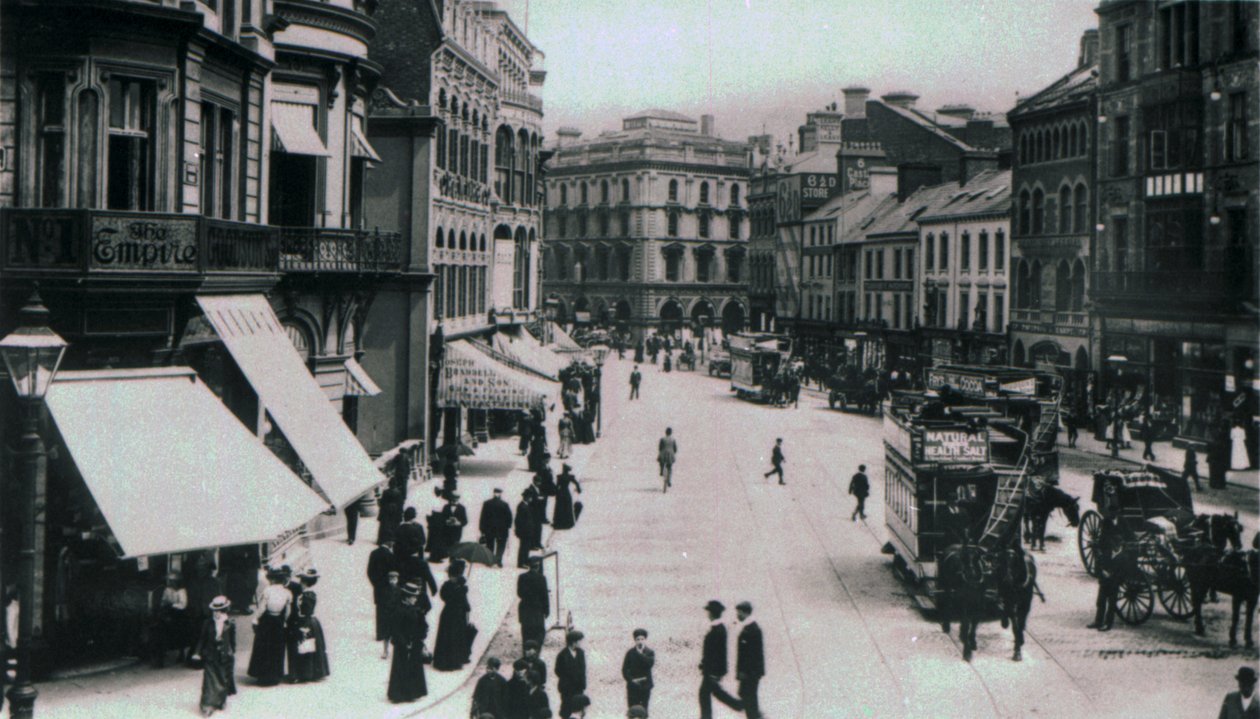 Zámecké náměstí, Belfast, kolem roku 1902 od Irish Photographer