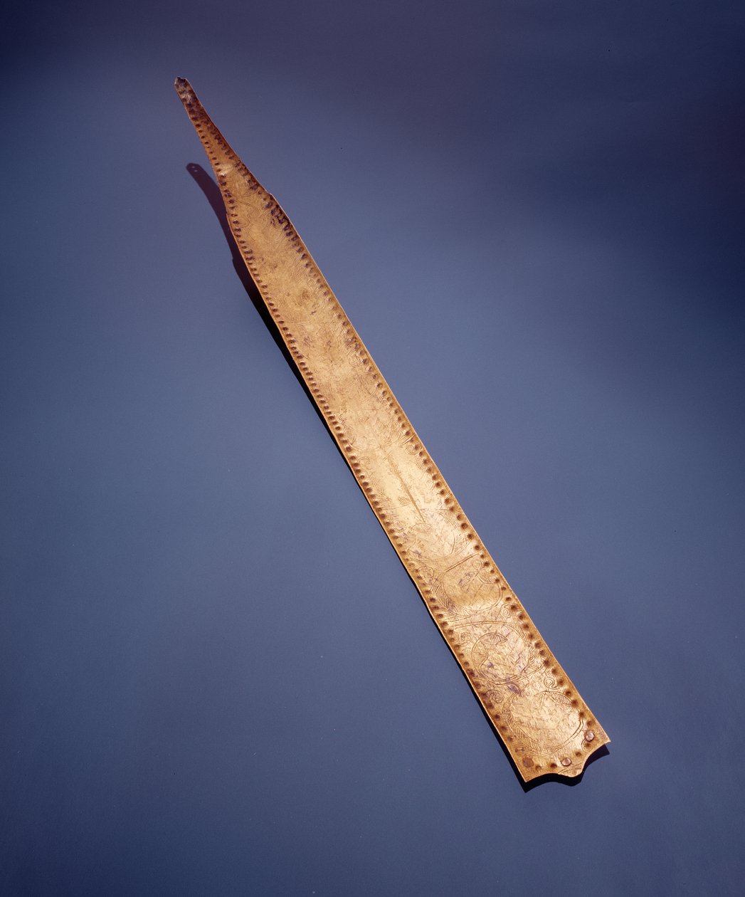 Rukojeť meče z Ballyshannon Bay, hrabství Donegal (bronz) od Iron Age