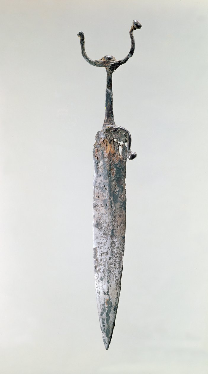 Dýka, Halstattská kultura, cca 750-450 př. n. l. (železo) od Iron Age
