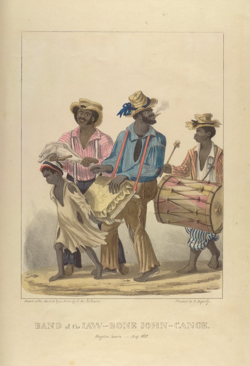 Band of the Jaw-Bone John-Canoe, ilustrace z 