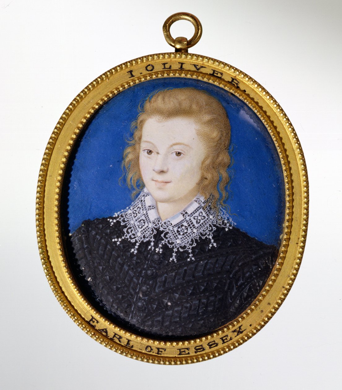 Portrét Roberta Devereuxe, hraběte z Essexu (1567-1601) od Isaac Oliver
