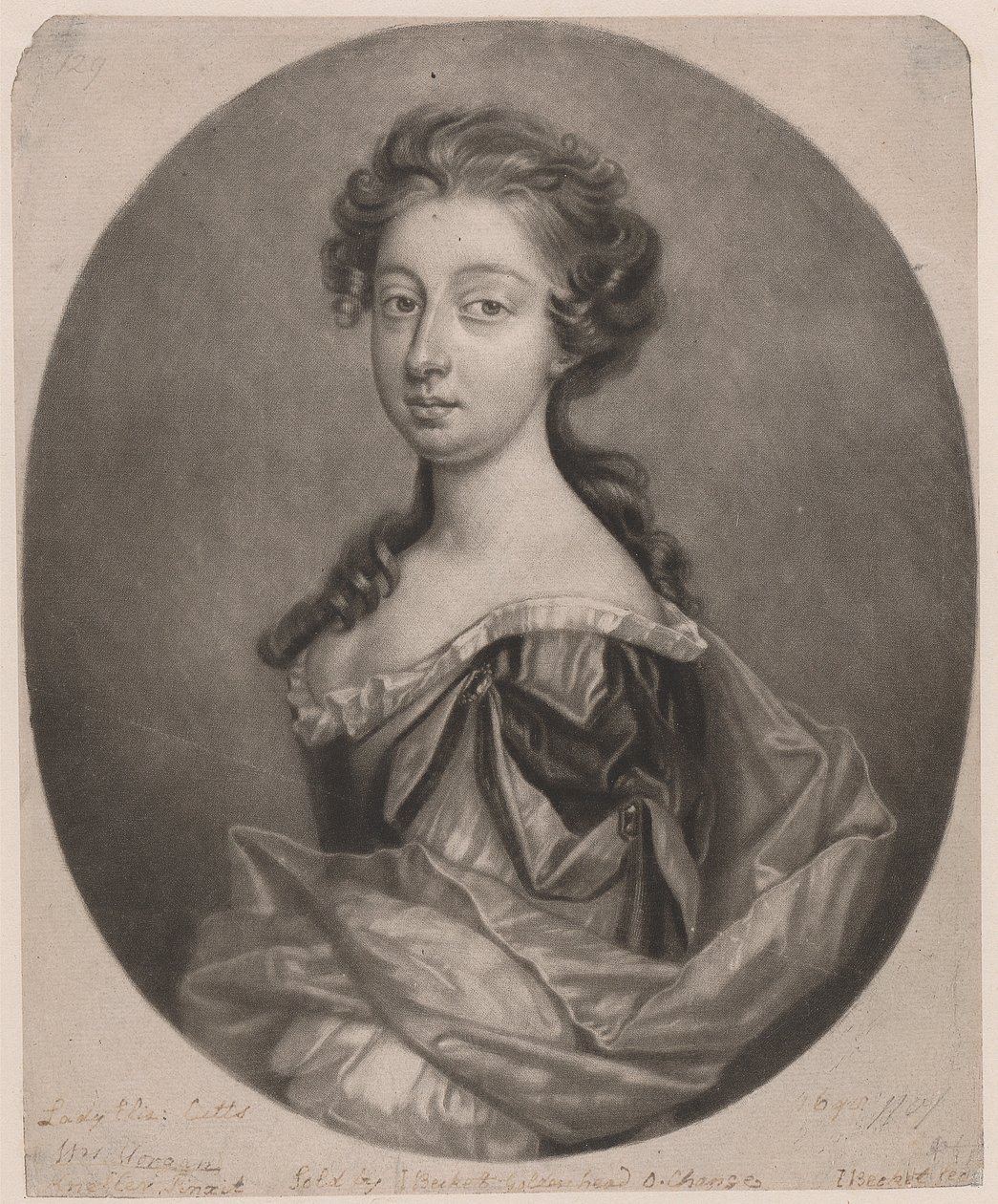 Elizabeth, Lady Cutts († 1698) od Isaac Beckett