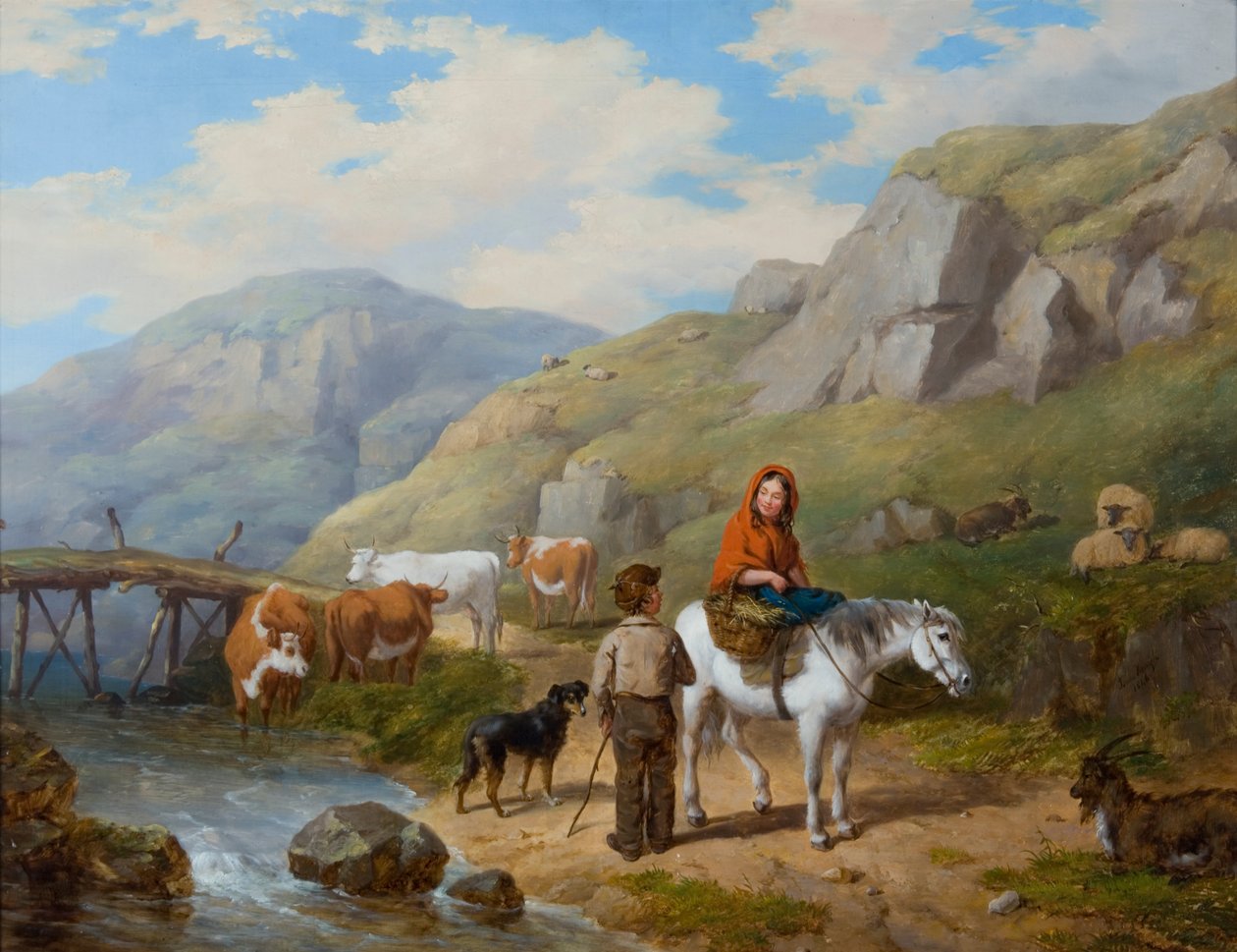Wayside Gossip, 1846 od Isaac Henzell