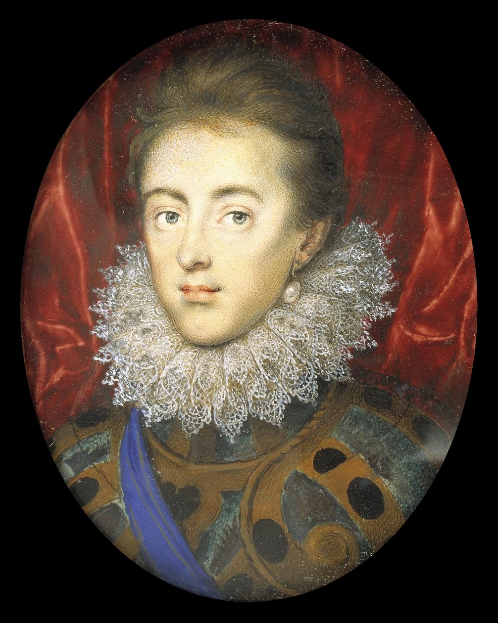 Charles, princ z Walesu od Isaac Oliver