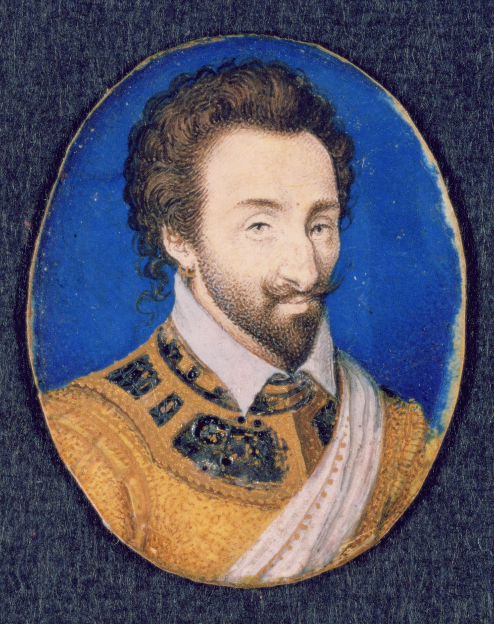 Portrét Peregrine Bentic od Isaac Oliver