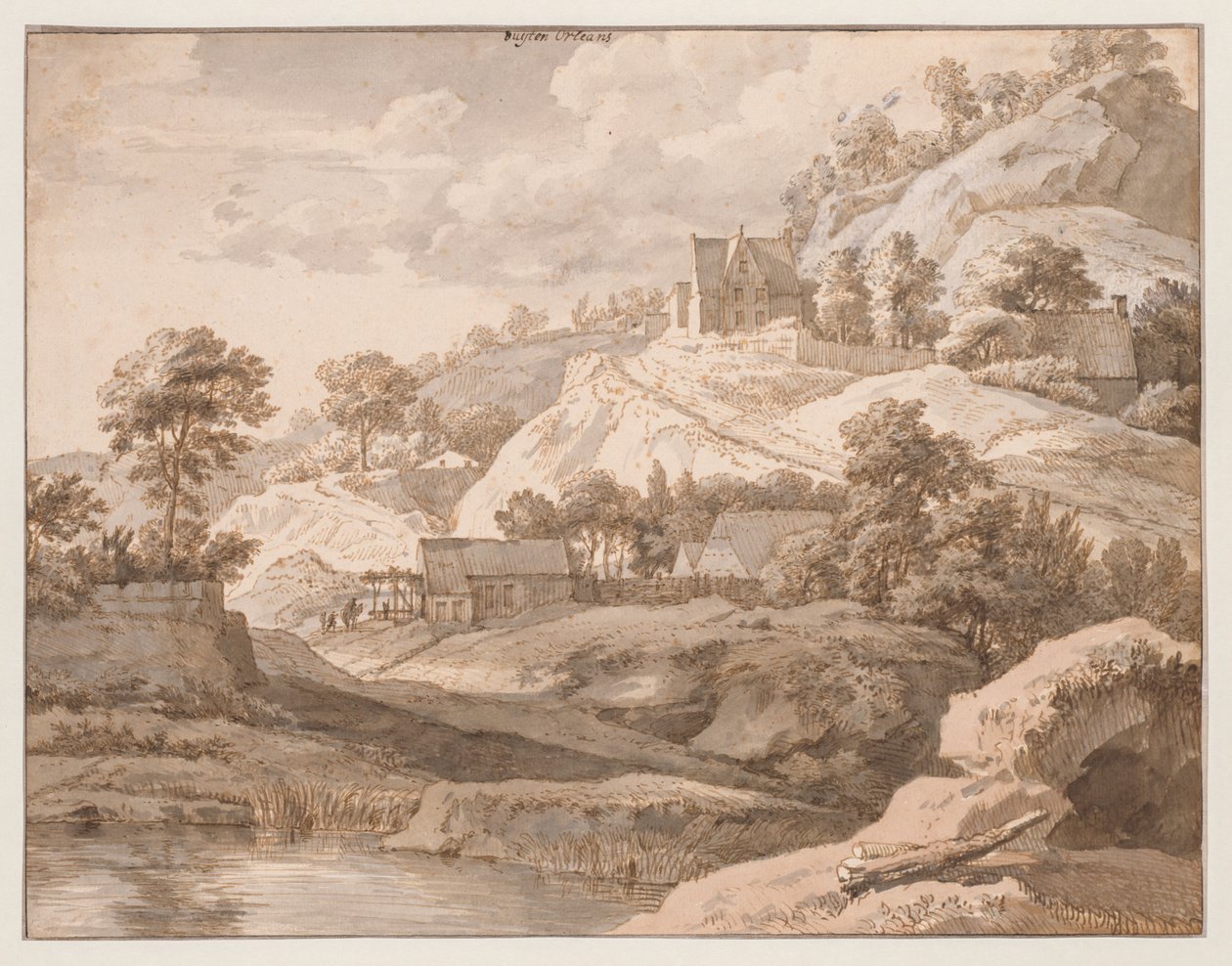 Zobrazit Blízko Orleans od Isaac de Moucheron