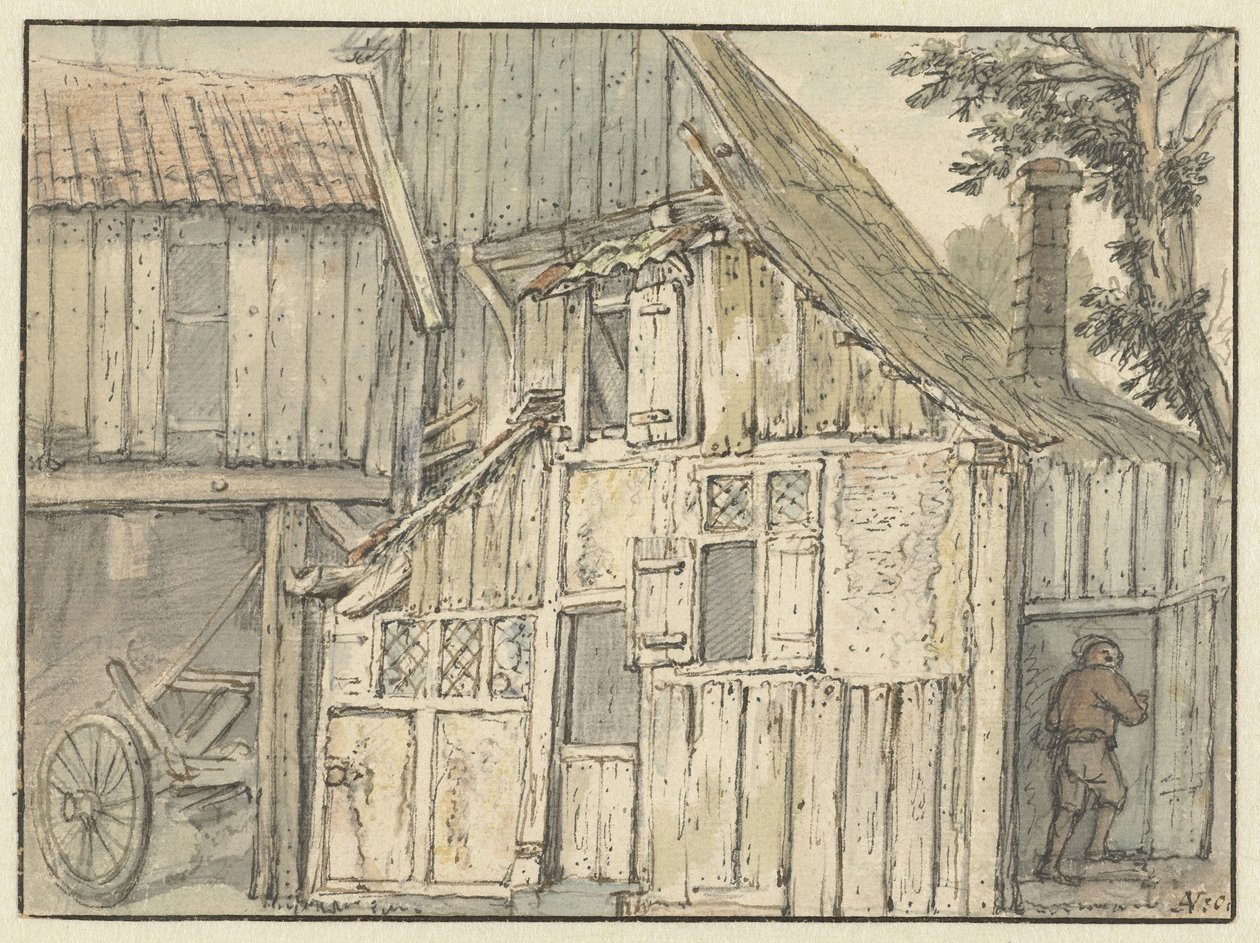 Fasáda farmy od Isaac van Ostade
