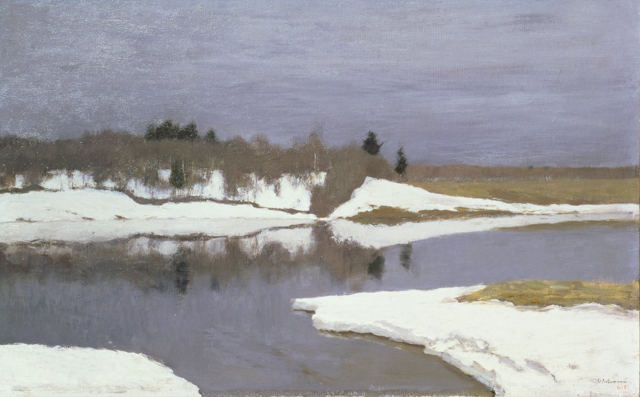 Předjaří, 1898-99 od Isaak Ilyich Levitan