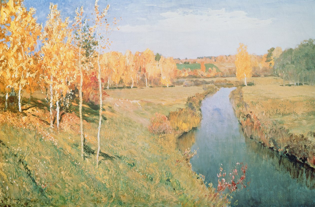 Zlatý podzim, 1895 od Isaak Ilyich Levitan