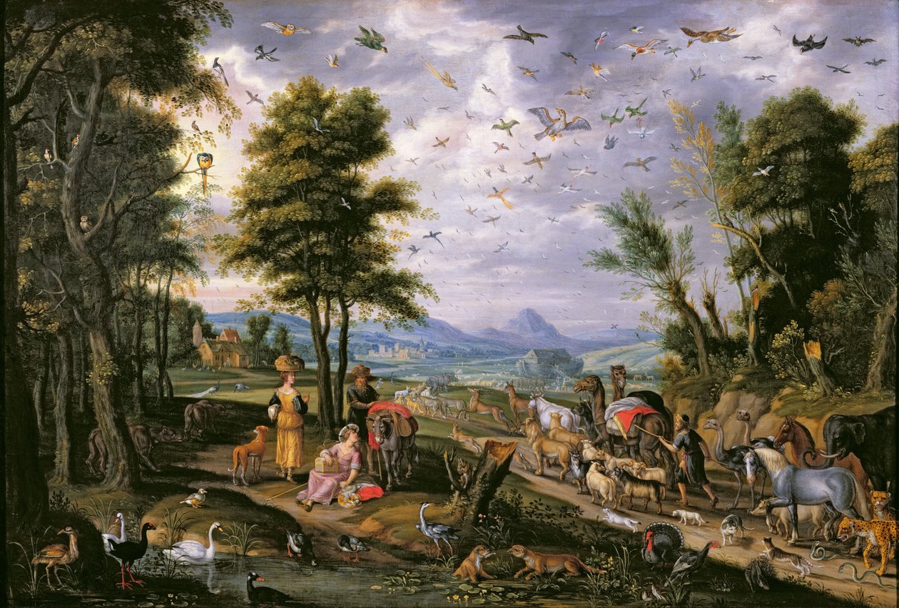 Vstup do archy od Isaak van Oosten