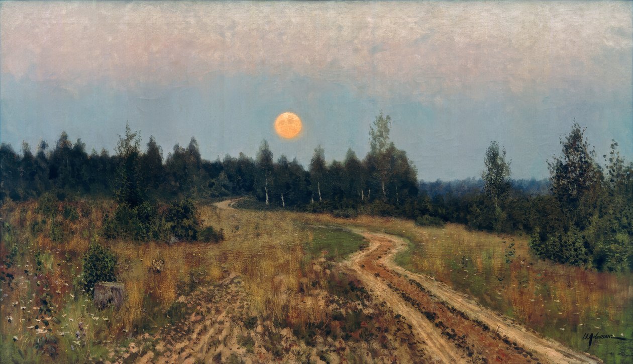 Tichá cesta od Isaak Ilyich Levitan