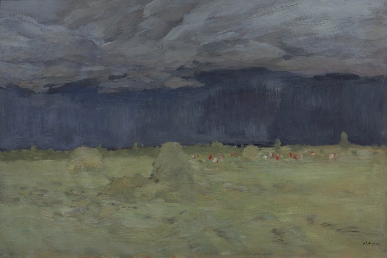 Hey-Making, 1900 od Isaak Ilyich Levitan