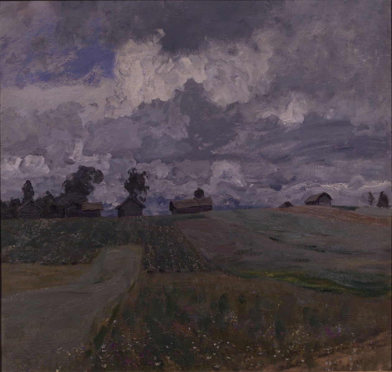 Bouřlivý den, 1897 od Isaak Ilyich Levitan