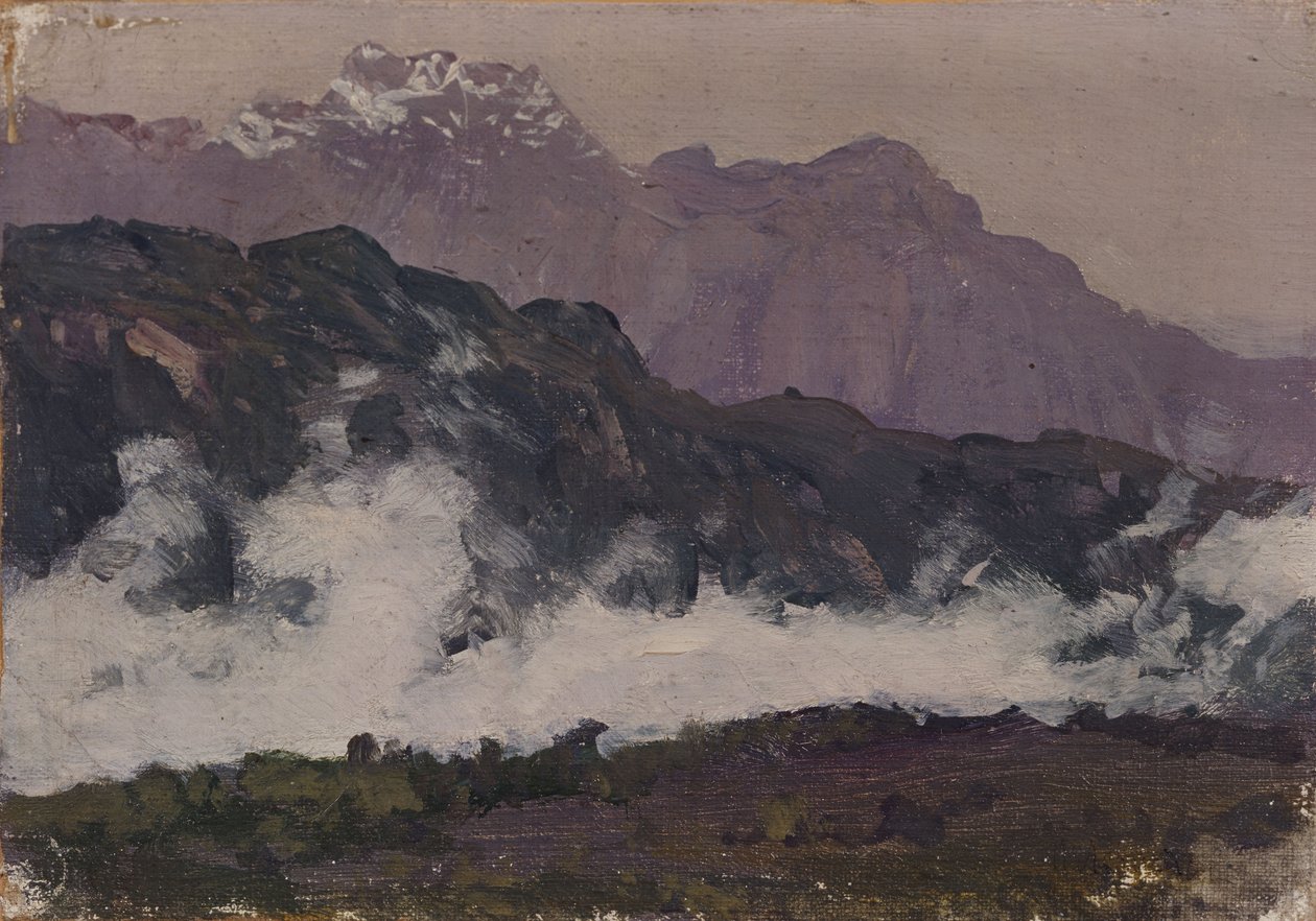 Alpy, 1897 od Isaak Ilyich Levitan