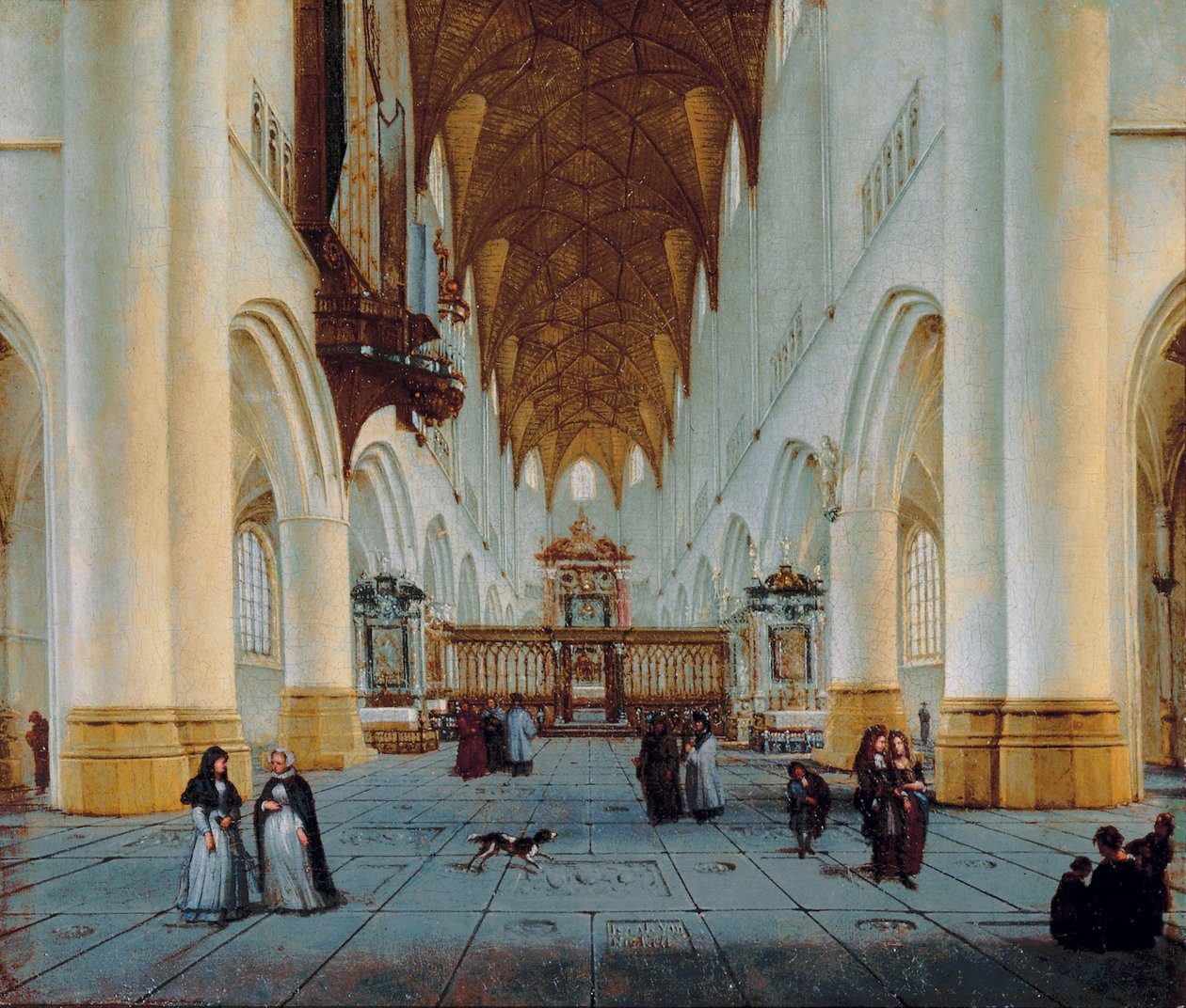Interiér St. Bavo