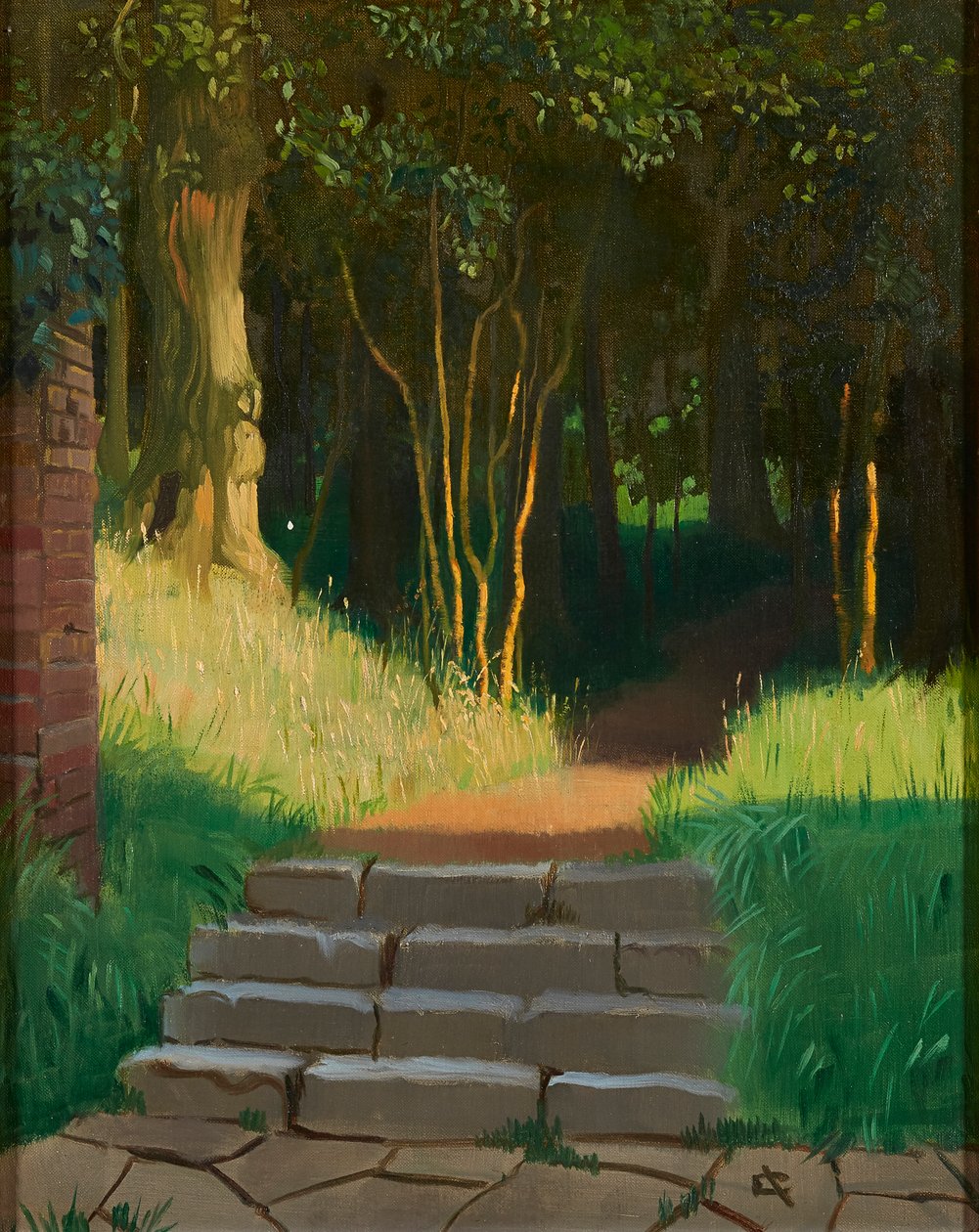 Last Rays (olej na plátně) od Isabel Codrington