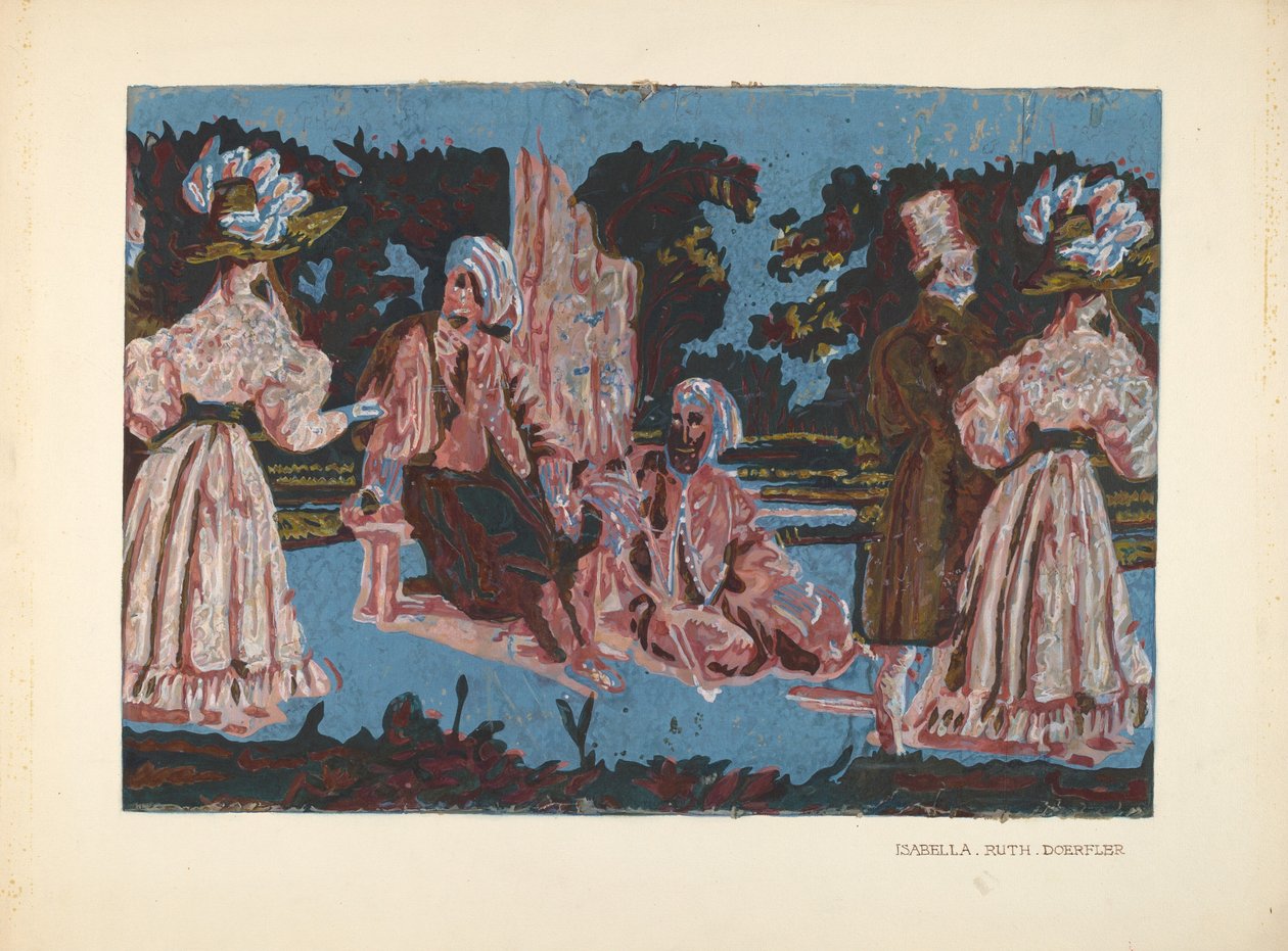 Bandbox Design, 19351942. od Isabella Ruth Doerfler