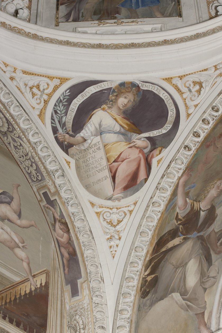 Frygická sibyla, 1623-34 od Isidoro Bianchi