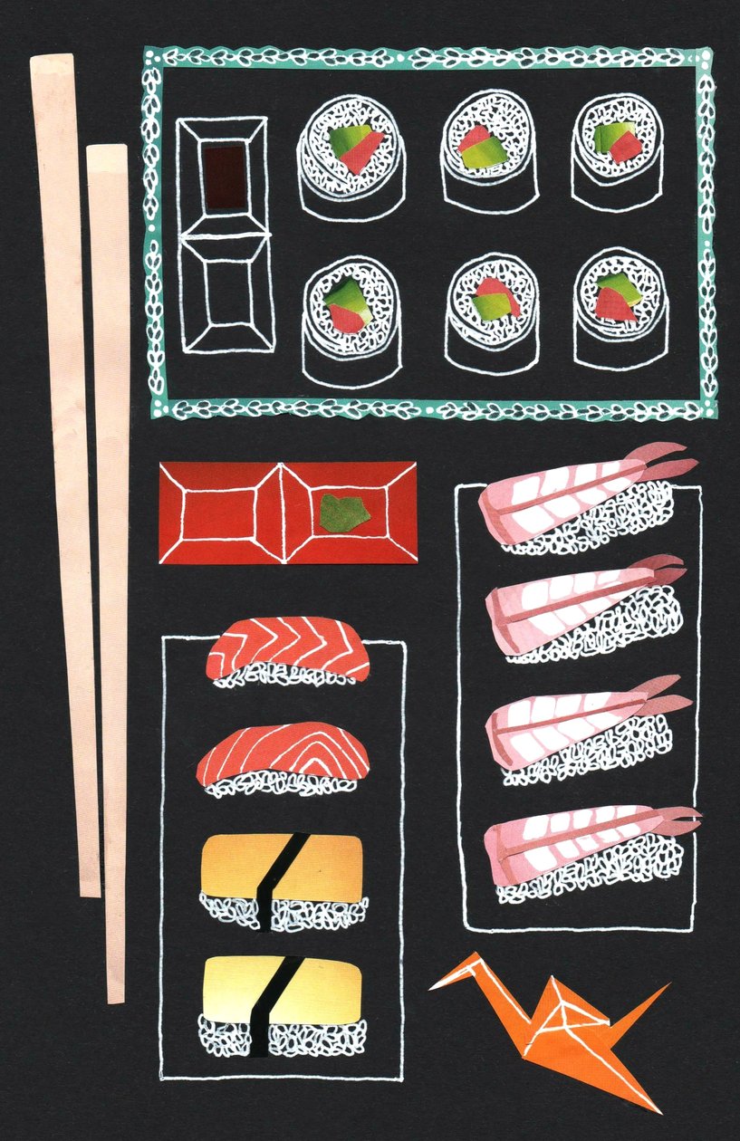 Sushi, 2014 od Isobel Barber