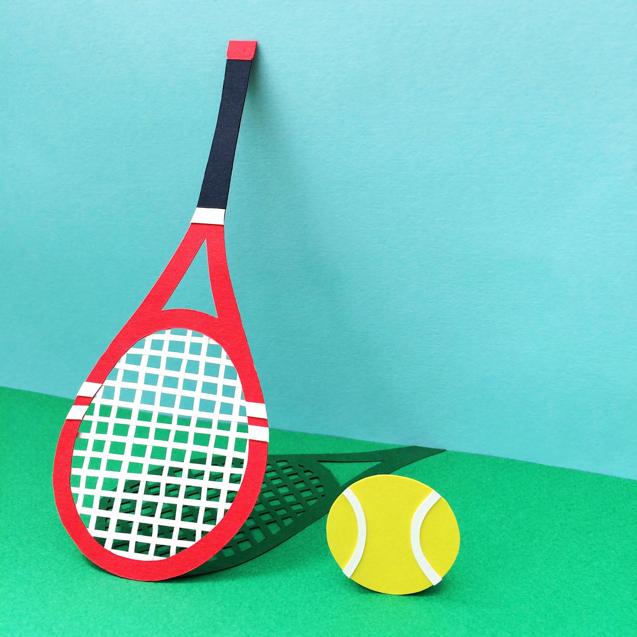 Tenis, 2016 (v papírové podobě) od Isobel Barber