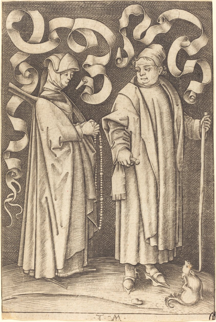 Kostelníci, c. 14951503. od Israhel van Meckenem