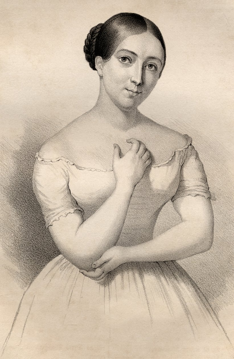 Giulia Grisi (1811-69) od Italian School