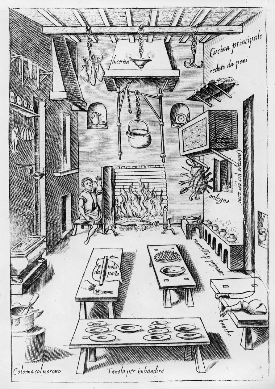 Interiér kuchyně od Italian School