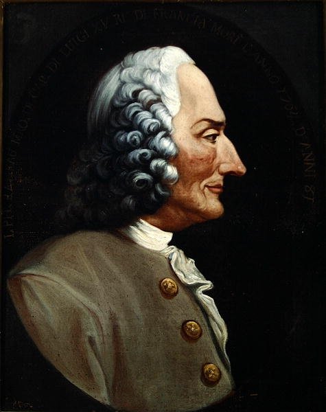 Portrét Jean-Philippe Rameau od Italian School