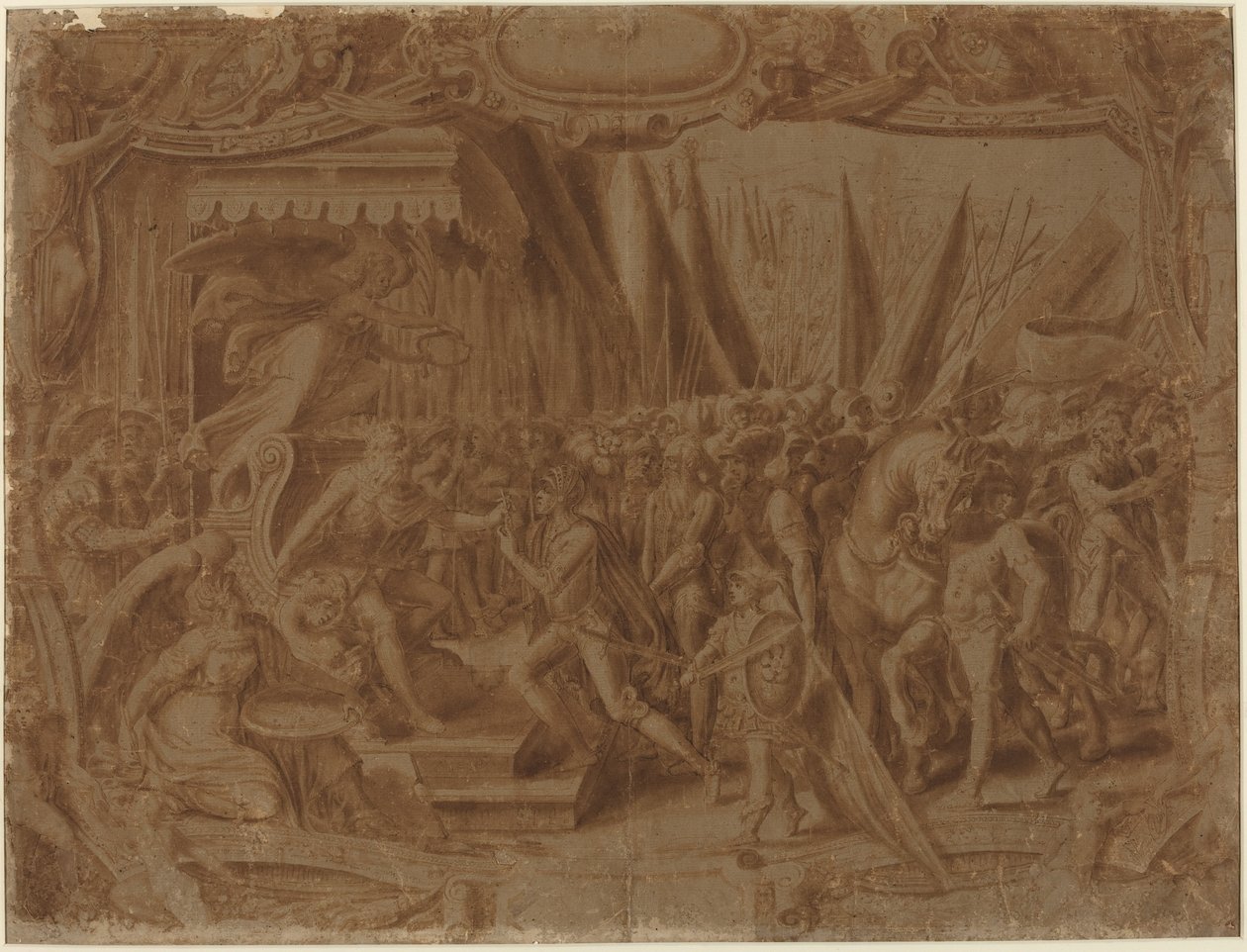 Historická scéna od Italian 16th Century