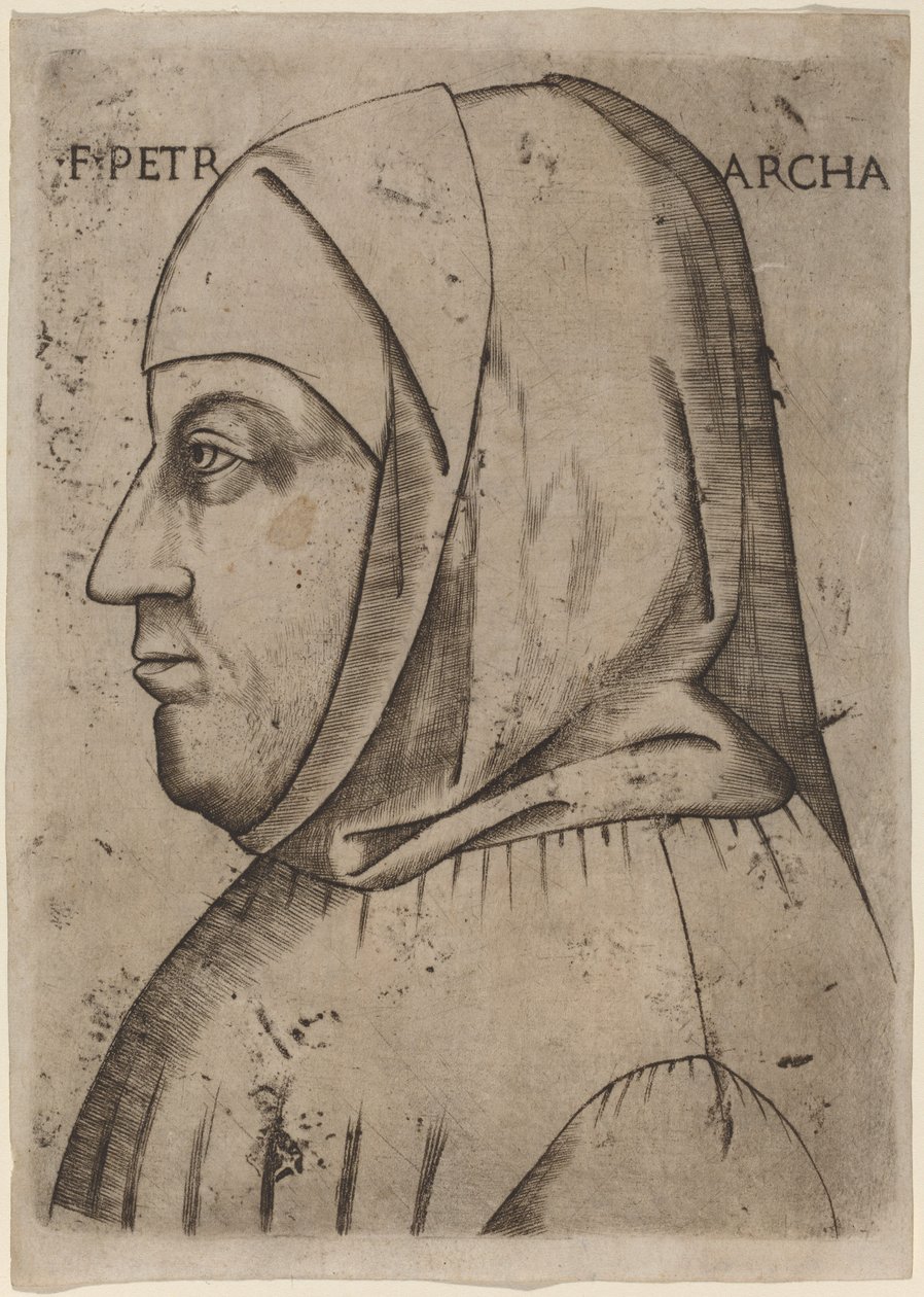 Portrét Petrarca od Italian 16th Century