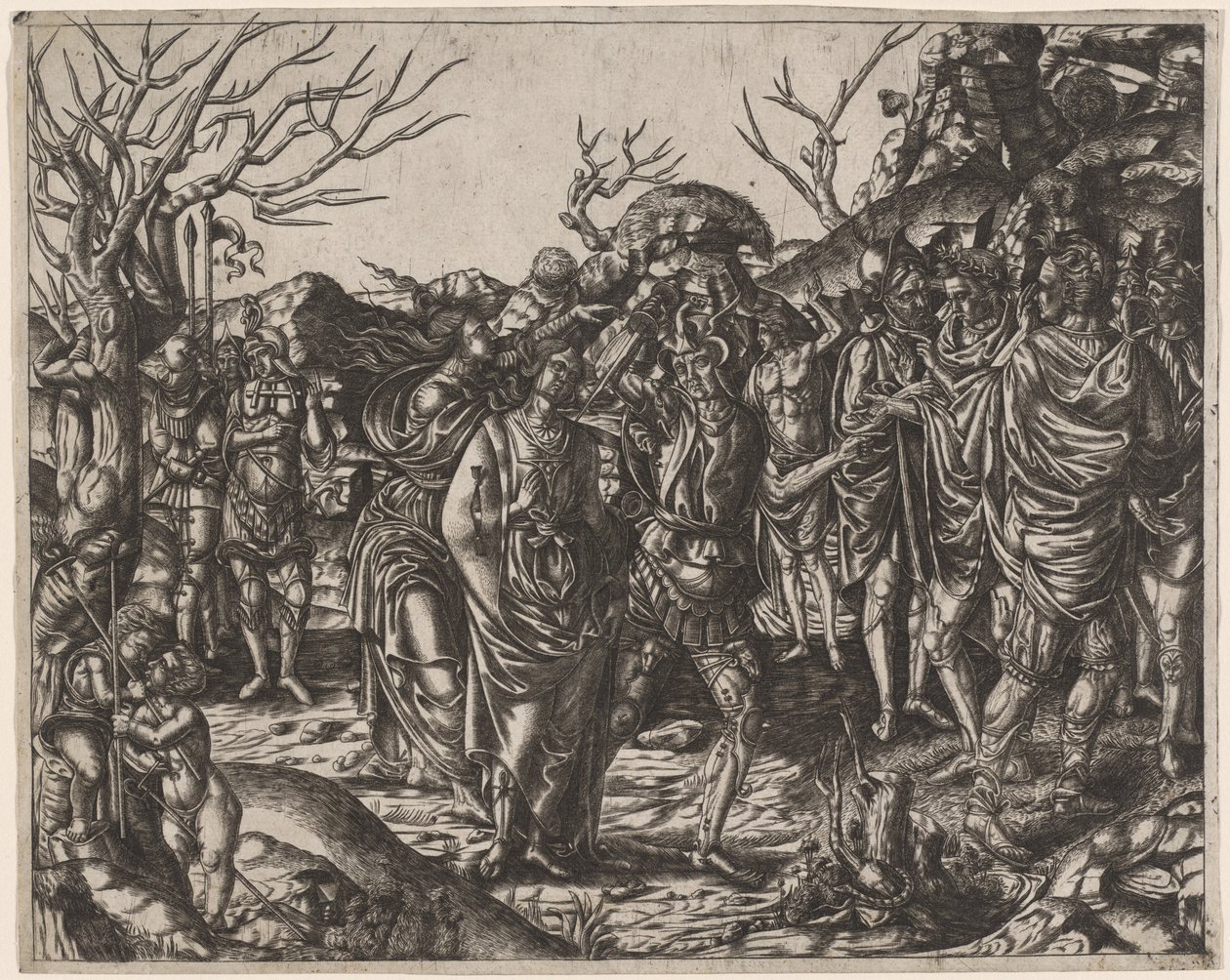 Smrt Virginie od Italian 16th Century