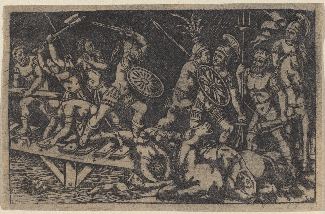 Horace Cocles od Italian 18th or 19th Century