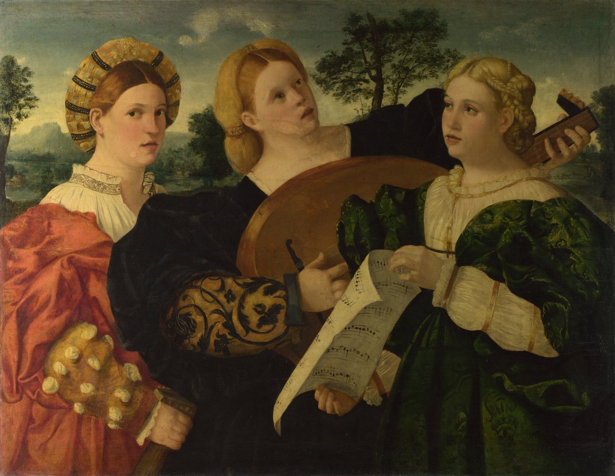 Koncert, c. 1525 od Italian Master