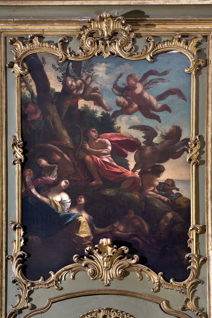 Apollo, Pegas a múzy od Italian School