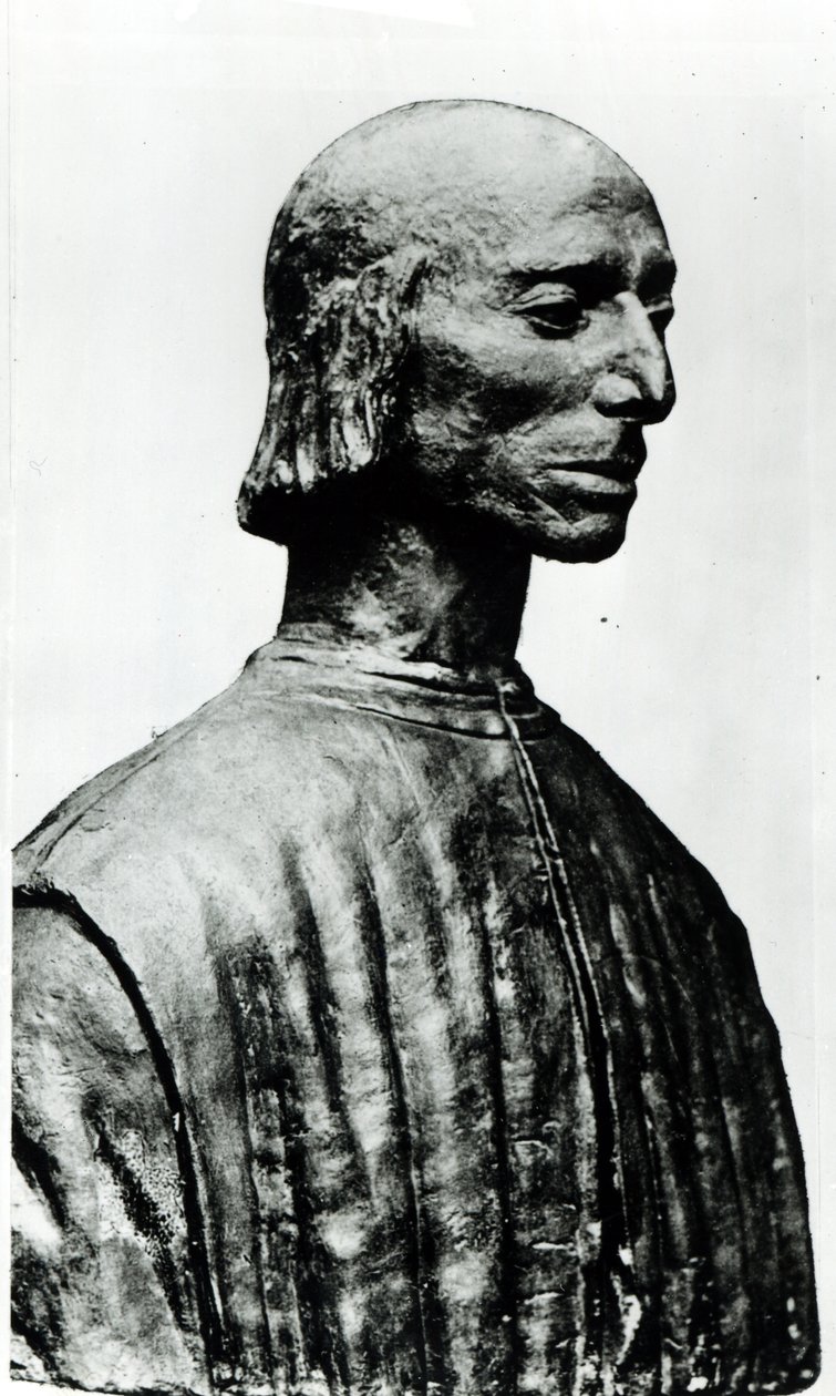 Busta Niccola Machiavelliho (1469-1527) od Italian School