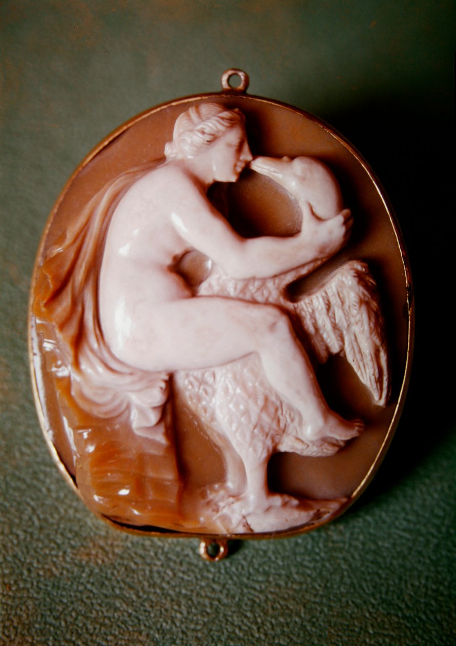 Cameo of Leda and the Swan (agát) od Italian School