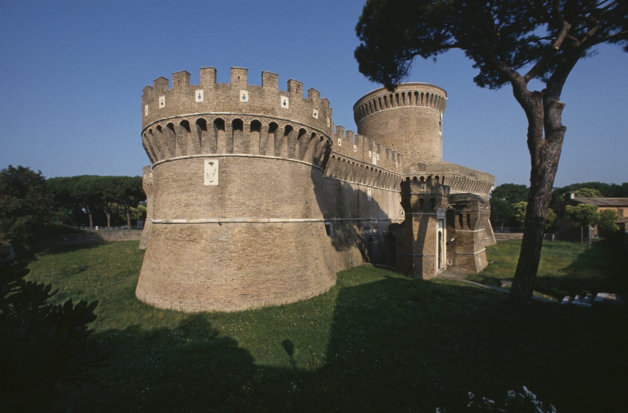Hrad Julia II. od Italian School