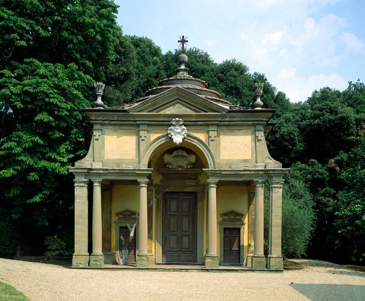 Kaple ve Villa di Celle, 1703 od Italian School