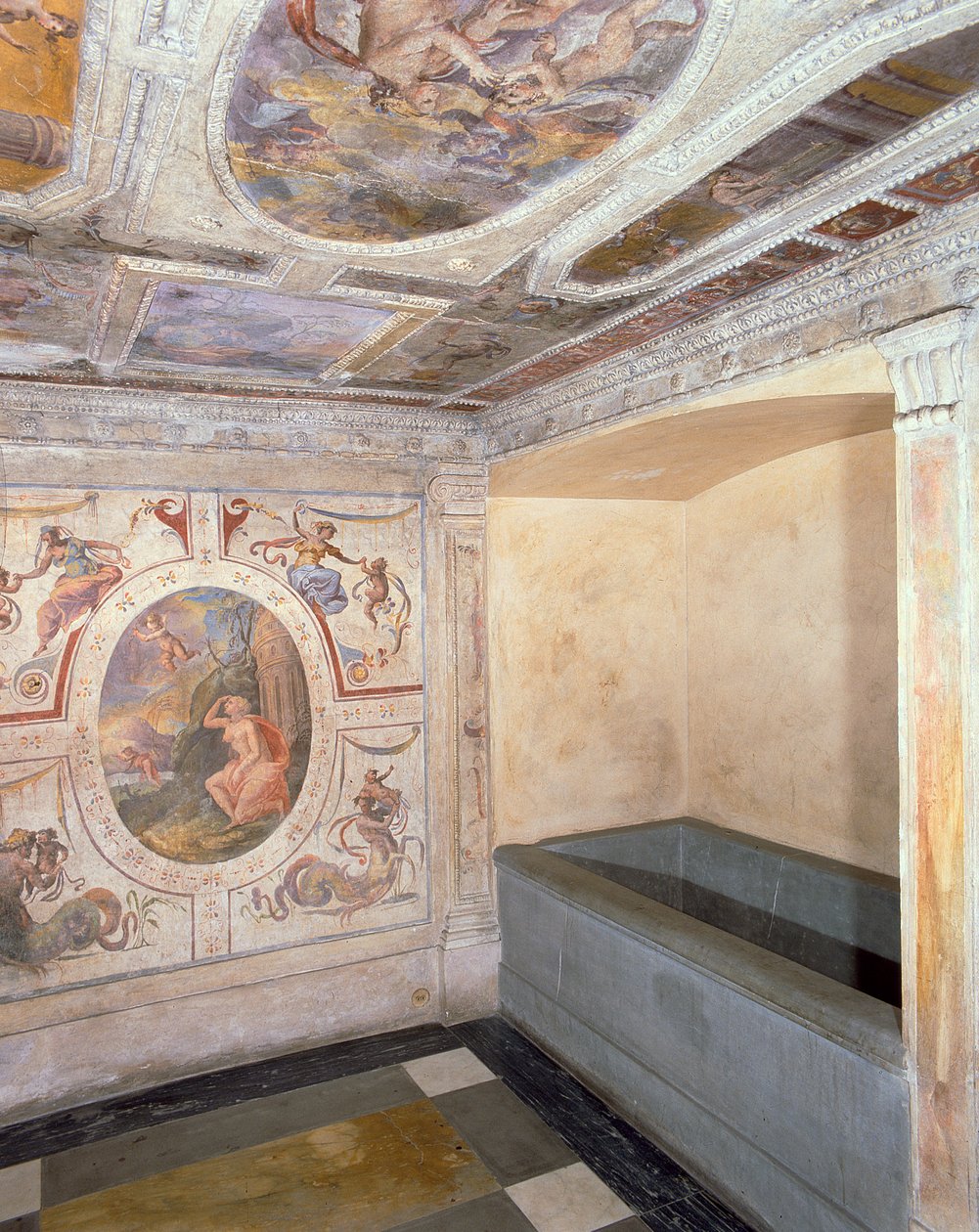 Koupelna Cosimo I de Medici (1519-74). od Italian School