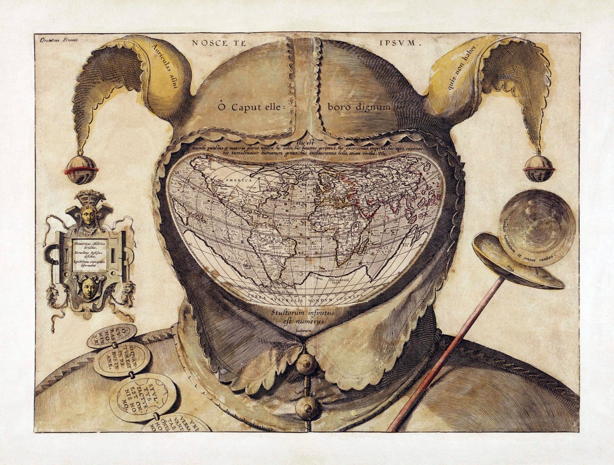 Mapa světa Fool