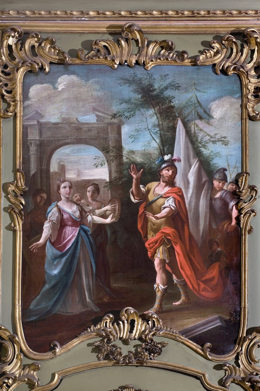 Jeftův slib od Italian School