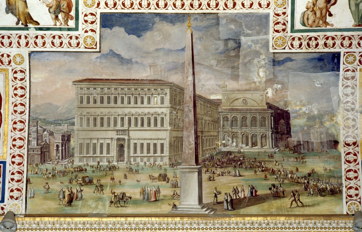 Lateránský palác, Řím od Italian School