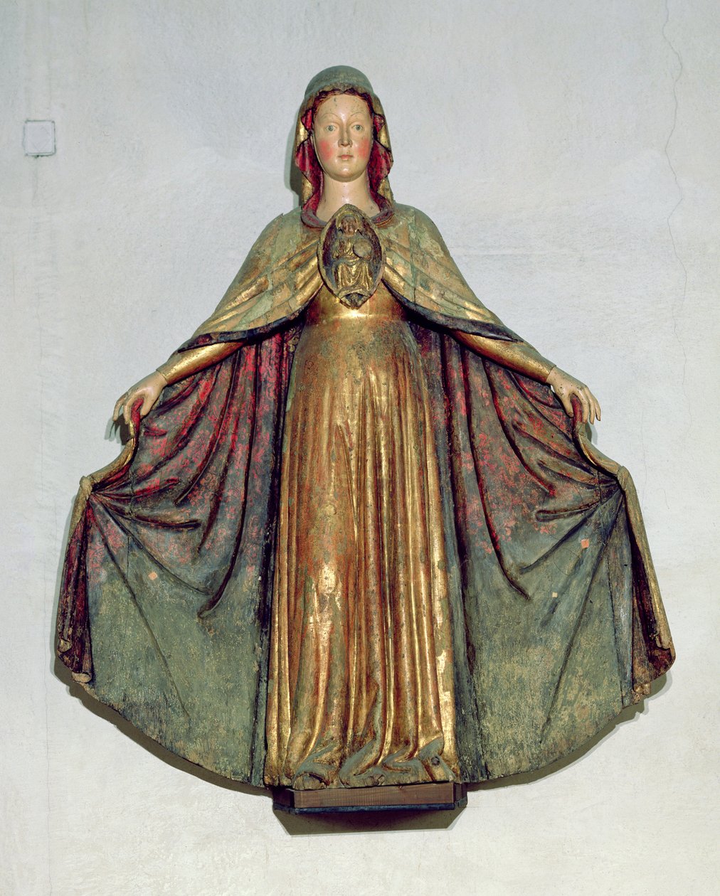 Madonna of Mercy (lakované dřevo) od Italian School
