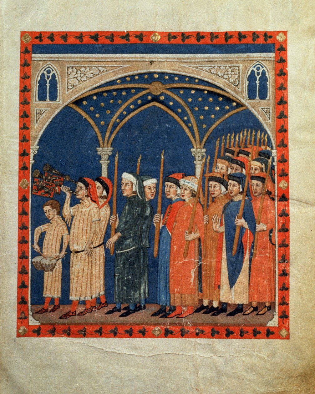 Ms 973 c.20 A Průvod od Italian School