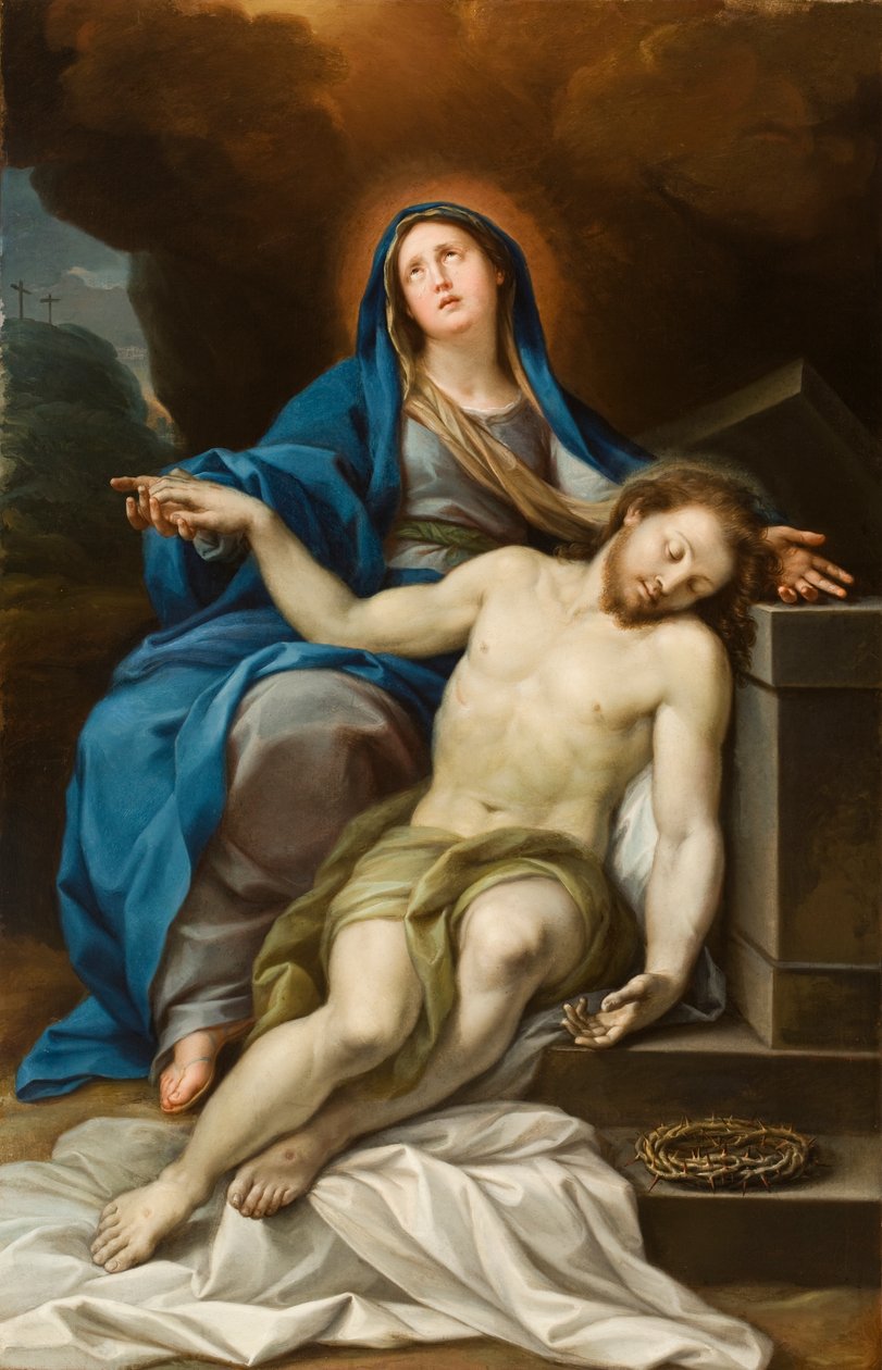 Pieta, kolem roku 1750 od Italian School
