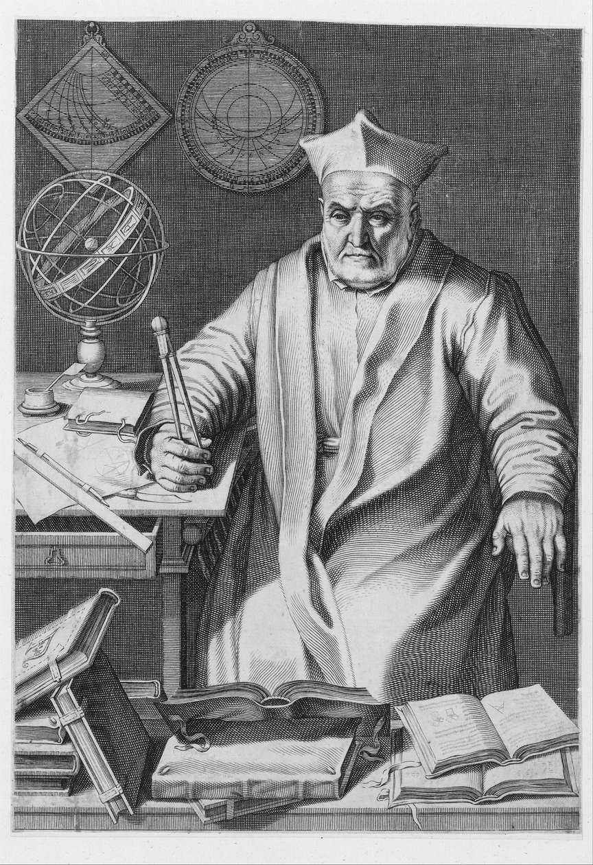 Portrét kardinála Christophera Clavia, 1606. od Italian School