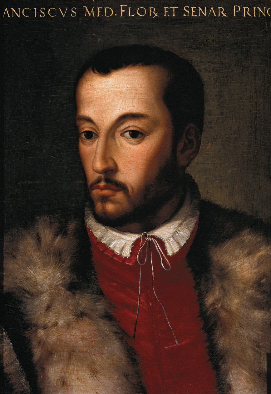 Portrét Francesca I. od Medici od Italian School